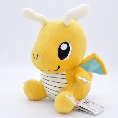 Takara Tomy Pokemon Pikachu Eevee плюшевые игрушки Jigglypuff Charmander Gengar Bulbasaur животные плюшевые мягкие игрушки для детей - Color: xiaohaokuailong