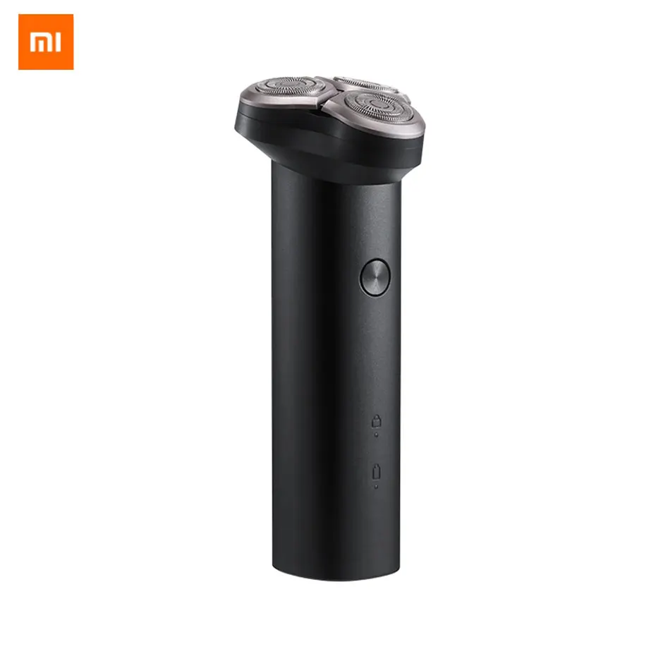 

Original Xiaomi Mijia Electric Shaver S300 Black 3D Floating Veneer Double Cutter Head IPX7 Waterproof Type-C Charging