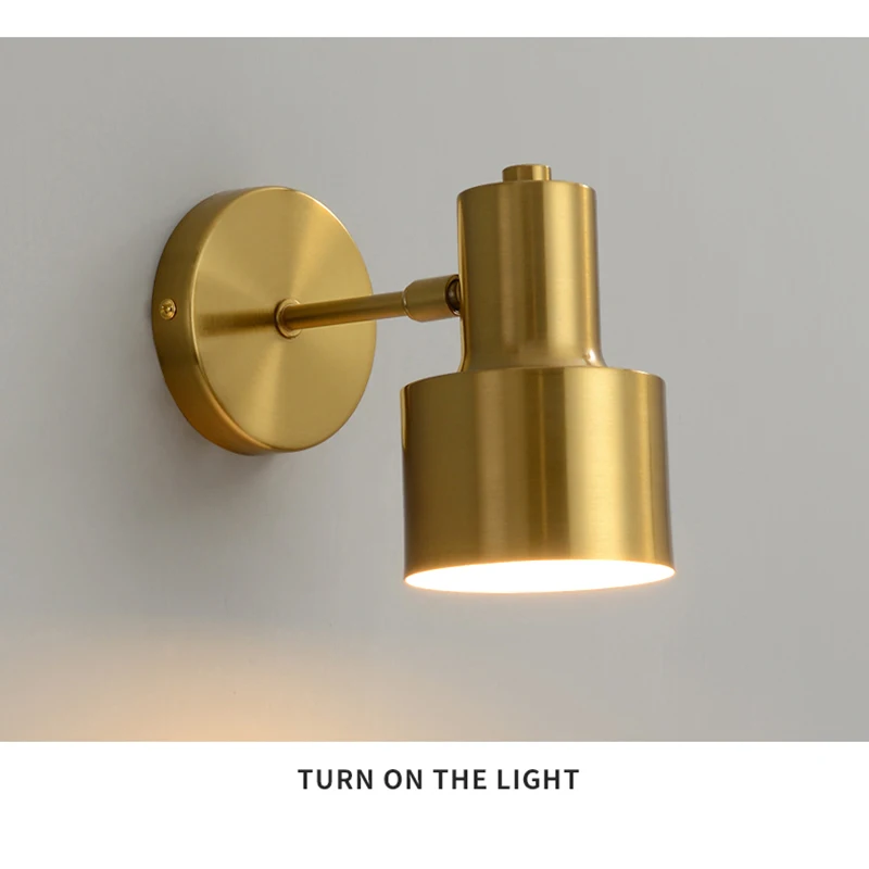 Закрытый настенный светильник ретро зеркальный 5 Вт винтажный для ресторана