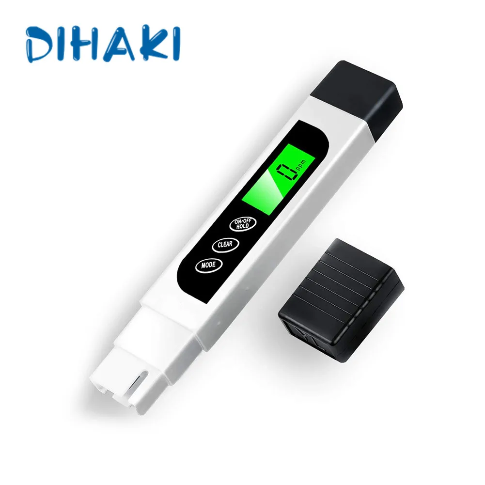 Цифровой TDS тест качества воды Ручка lcd тест воды инструменты встроенный аккумулятор проводимость по Фаренгейту, по Цельсию температурный тест