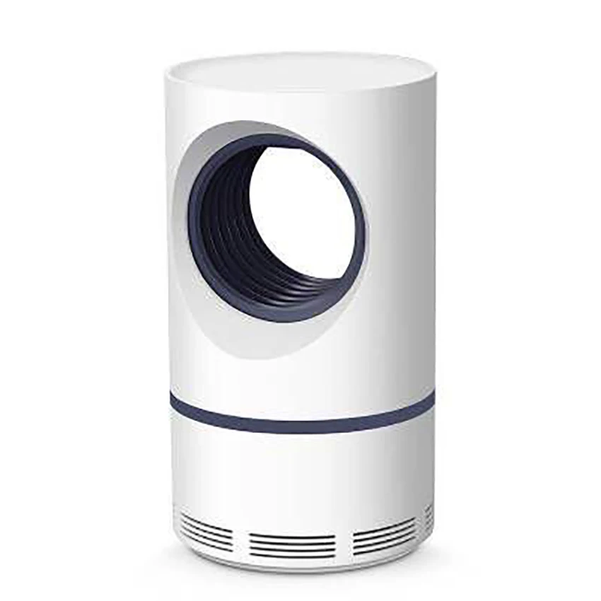Cylindrical 110-220 В 5 Вт USB электронный комарный Ночной светильник-убийца съемный светодиодный светильник Zapper Жук Насекомое Ловца вредителей Killing custom LOGO - Цвет: Cylindrical