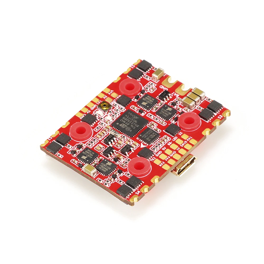 HGLRC Zeus 35 AIO 3 6S F4 управление полетом 35A BLS 4 в 1 ESC 20X20|Детали и аксессуары| |