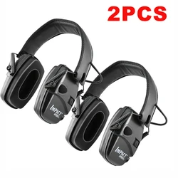 Protecteur d'oreille Anti bruit, Anti Impact, casque d'écoute, Protection auditive, tir électronique, chasse, réducteur de bruit, lot de 1 ou 2 pièces 