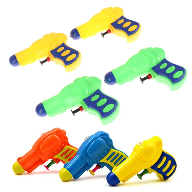 6pcs Outdoor Beach Game Toy Kids Water Gun Toys Plastic Water Squirt Toy Party Outdoor Beach Sand Toys 2