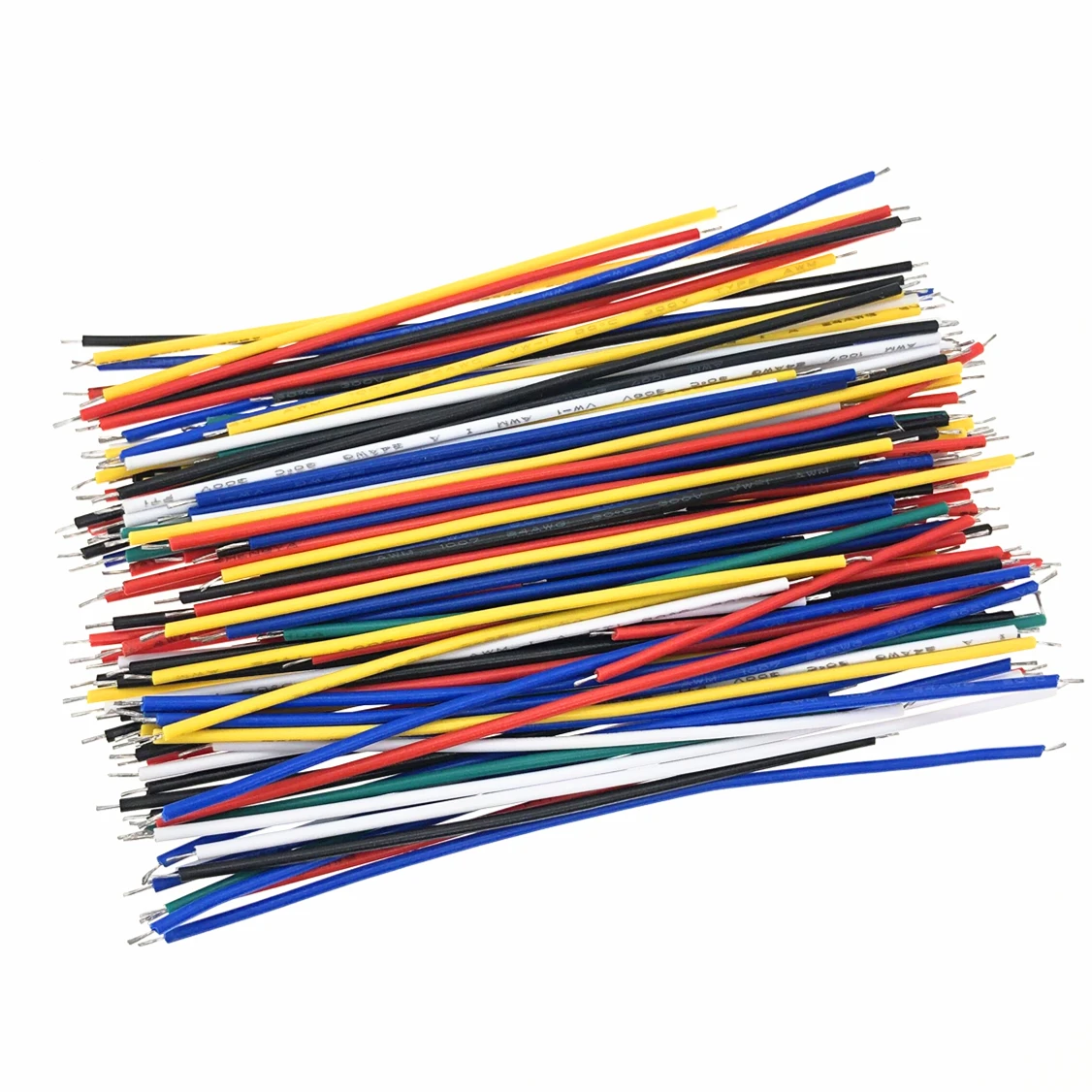130PC 24AWG Breadboard Jumper Cable Wires Kit Tinning Double Tinned Component Pack Colorful 13 Types 10 Pcs each 5CM 8CM 10CM|Integrated Circuits| - AliExpress