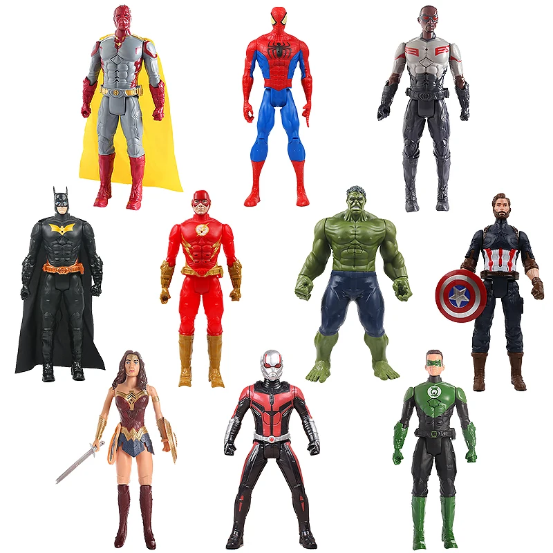 12''/30cm Marvel Avengers Titan Hero Tech Hulk Vision Spider-man Ant-Man Anime Action Figure Model Toys Kid Birthday Xmas Gift |