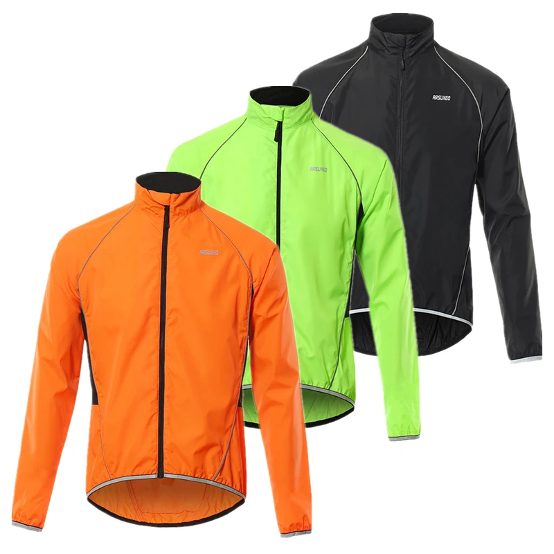 Men Cycling Windbreaker Wind Jacket Windproof Waterproof Mountain Bike