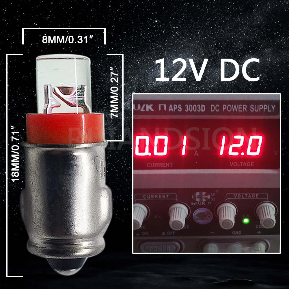 100PCS 12V BA7S с портом мама красных бусин в форме авто светодиодный база Панель