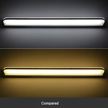 

Bathroom Light Fixture Led Mirror Light 42/52cm 9w/12w Ac 110-240v Waterproof Modern Cosmetic Acrylic Wall Acrylic Lamps Beloved