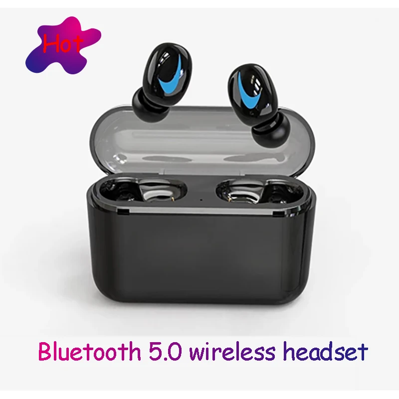 TWS Bluetooth 5 0 Наушники Беспроводные спортивные Гарнитура стерео водонепроницаемые