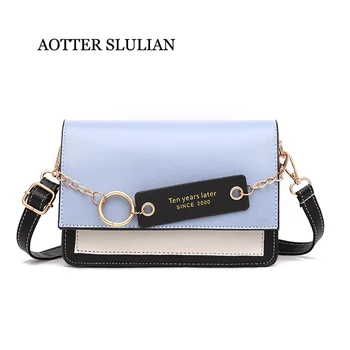 

Luxury Handle Mini Bags Brand Purses Handbags 2020 Women Designer Small Shoulder Crossbody Bags Female Panelled Flap Totes Sac