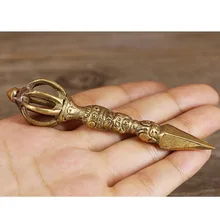 Тибетский буддизм амулет 90 мм медь Dorje Phurba дома/офиса/автомобиля украшения