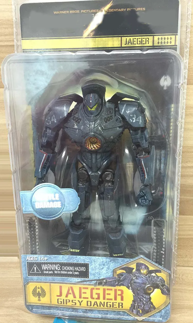 NECA Gipsy Danger Jaeger Anchorage Attack Tacit Ronin ПВХ фигурка Коллекционная модель игрушки 15-18 см KT3638