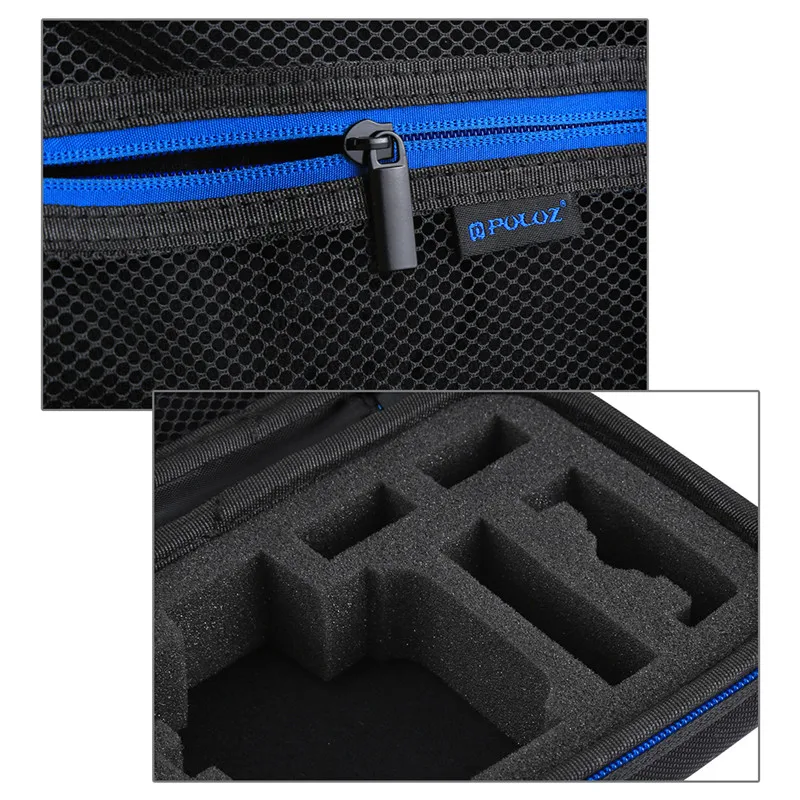 32cm x 22cm x 7cm VKeyueDa VKeyueDa Shockproof Waterproof Portable Travel Case for GoPro New Hero //HERO6 //5//4 Session //4//3 //3//2 //1 Size Puluz U6000 and Other Sport Cameras Accessories