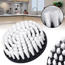

1pc 5" Soft Drill Brush Attachment White Cleaning Brush K6S0 Furniture Wooden Carp and For Cleaning Upholstery Sofa Leather E9P2