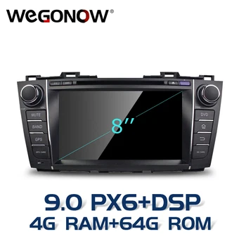 

PX6 DSP Android 9.0 IPS 8 Core 4G RAM 64GB ROM Car DVD Player GPS Map RDS Radio wifi Bluetooth5.0 For Mazda 5 Premacy 2009-2012