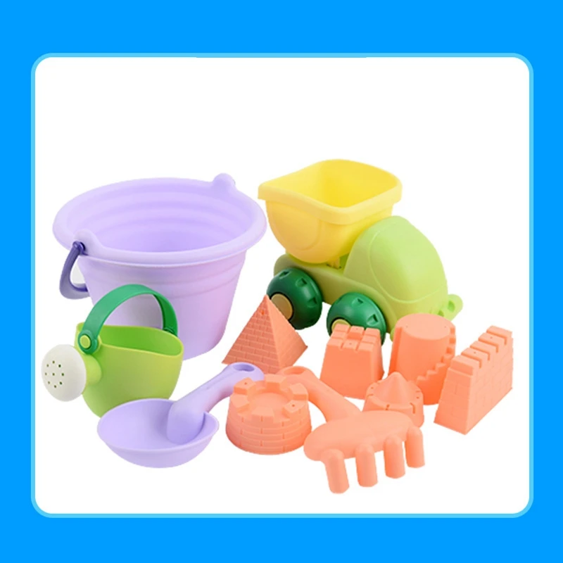 lower price  Children'S Dredging Water Toys 11 Sets Of Beach Tools Multi-Piece Suits