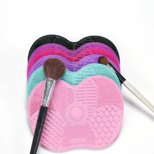 Красивая щетка-скраб для макияжа, Очищающий скраб, силиконовая труба