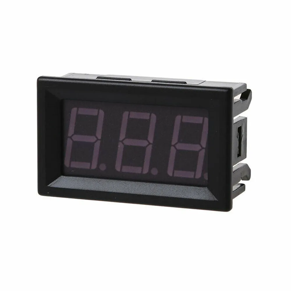DC 12V~ 24V светодиодный цифровой измеритель напряжения вольтметра Дисплей вольтметр для автомобиля мотоцикла