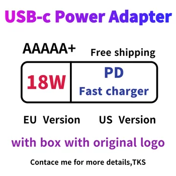 

AAAAA+ Foxconn 18W USB Type-C Quick Charge Travel Adapter PD Fast Charger for i11 Pro XR XS Max Pad A1720 A1692 EU US 10pcs