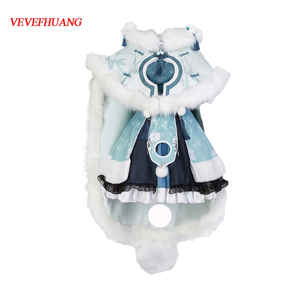 VEVEFHUANG игра Чудо Никки Rabit великолепное платье Лолита косплей костюм для женщин