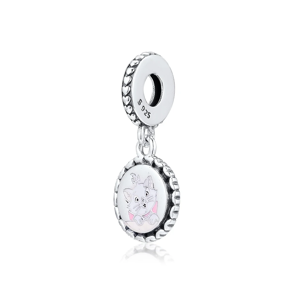 CKK Fit Pandora браслет кошка леди бусины для Подвески для изготовления украшений Серебро 925 шарик шарм Kralen