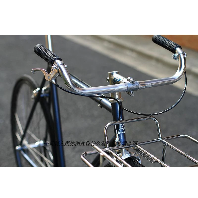 Manillar de bicicleta Retro fixie de 25,4mm, manillar bicicleta de marcha única de manillar de bicicleta para mujer|Manillar de -