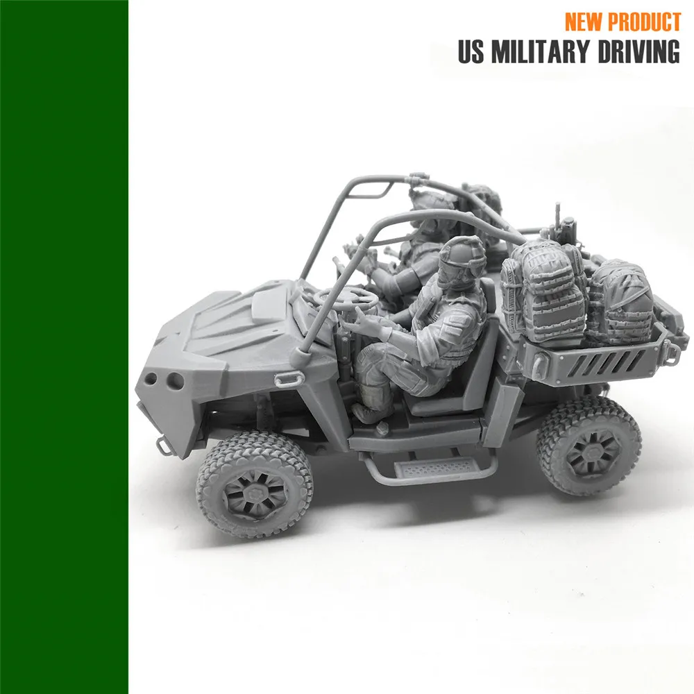 США супер военные легковые автомобили и уплотнения полимерная фигурка 1/35