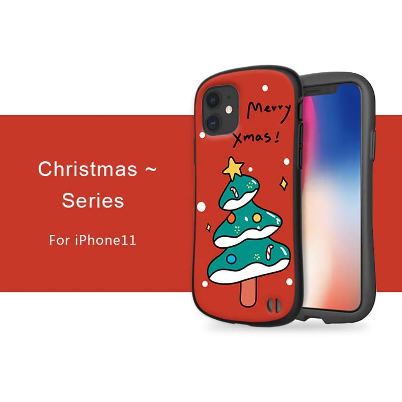 Рождественская елка чехол для Apple iPhone11 Max рождественский стиль печенье Чехлы Iphone 6