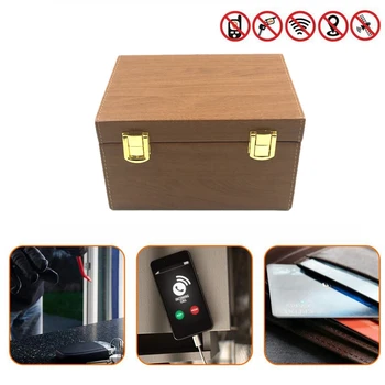 

Car Key Signal Blocker Box,Faraday Box for Car Keys Phones Large RFID Signal Blocking Case Car Key Safe Box,Anti-Theft Keyless F