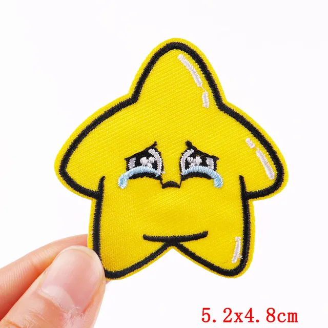 Cartoon Dinosaur Patches For Clothing Thermoadhesive Patches Cute Animal Patch Iron on Embroidery Patches on Clothes Applique PE4607CT