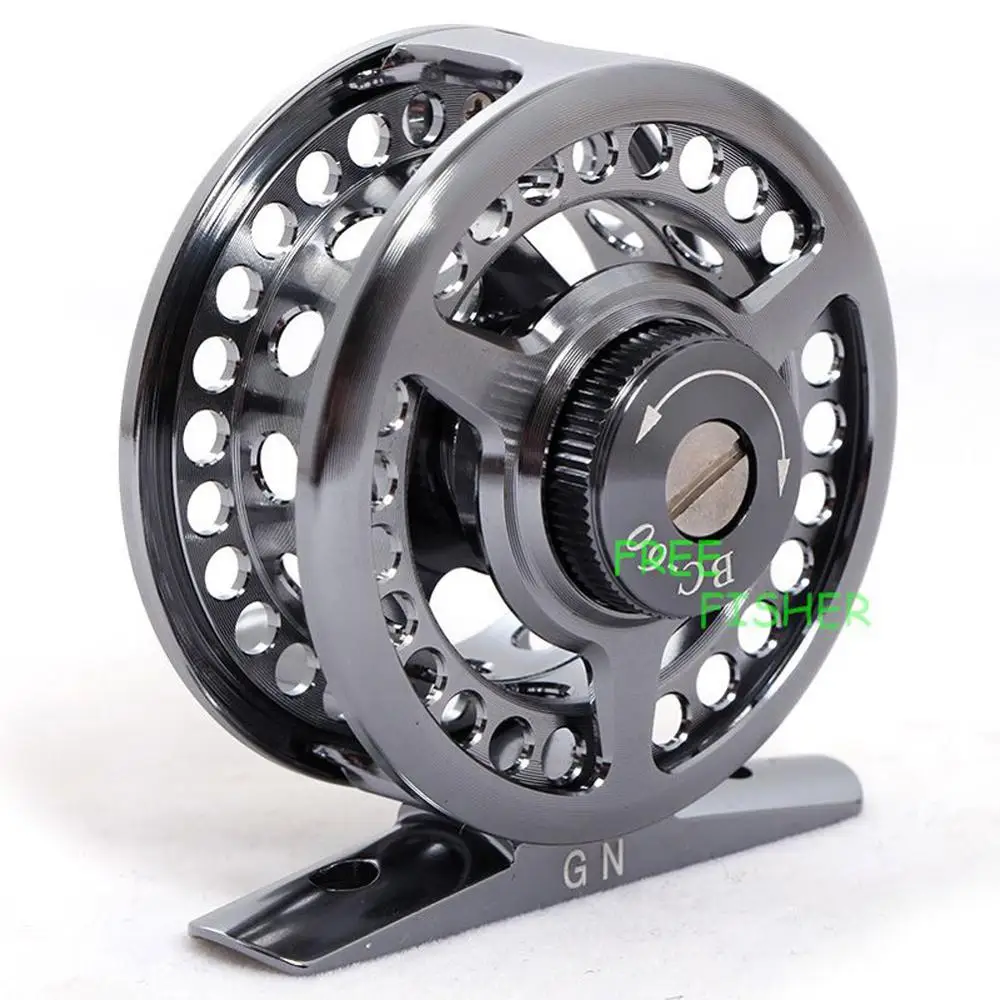FreeFisher Fly Fishing 2+ 1 шарикоподшипник 1:1 легкий ЧПУ анодированный алюминиевый Летающий барабан