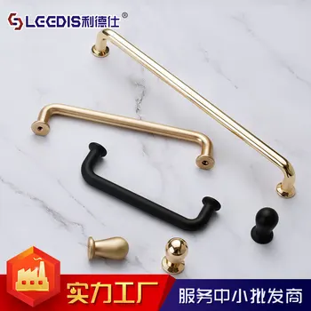 

Chinese Style Bronze Wardrobe Drawer Handle American Vintage Shoe Cabinet Door Handle Furniture Hardware