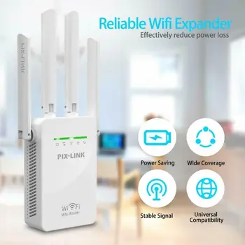 

WiFi Repeater 300Mbps Amplifier Rourter/Repeater/AP Network Range Expander Router Power Extender Roteador