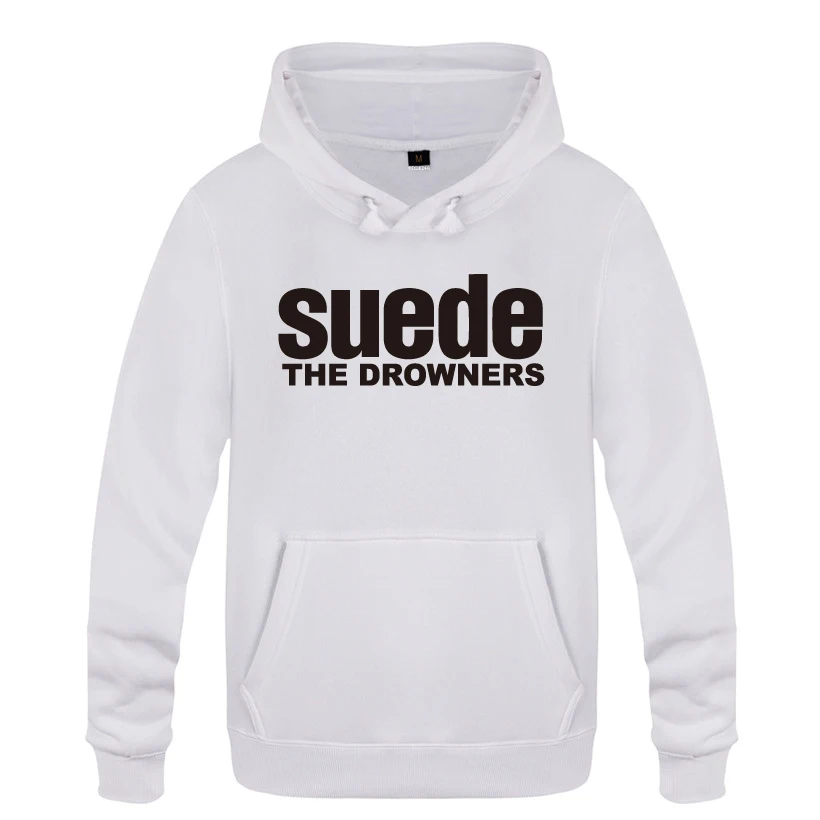 THE DROWNERS SUEDE Rock Band толстовки мужские мужские с капюшоном флисовый пуловер толстовки