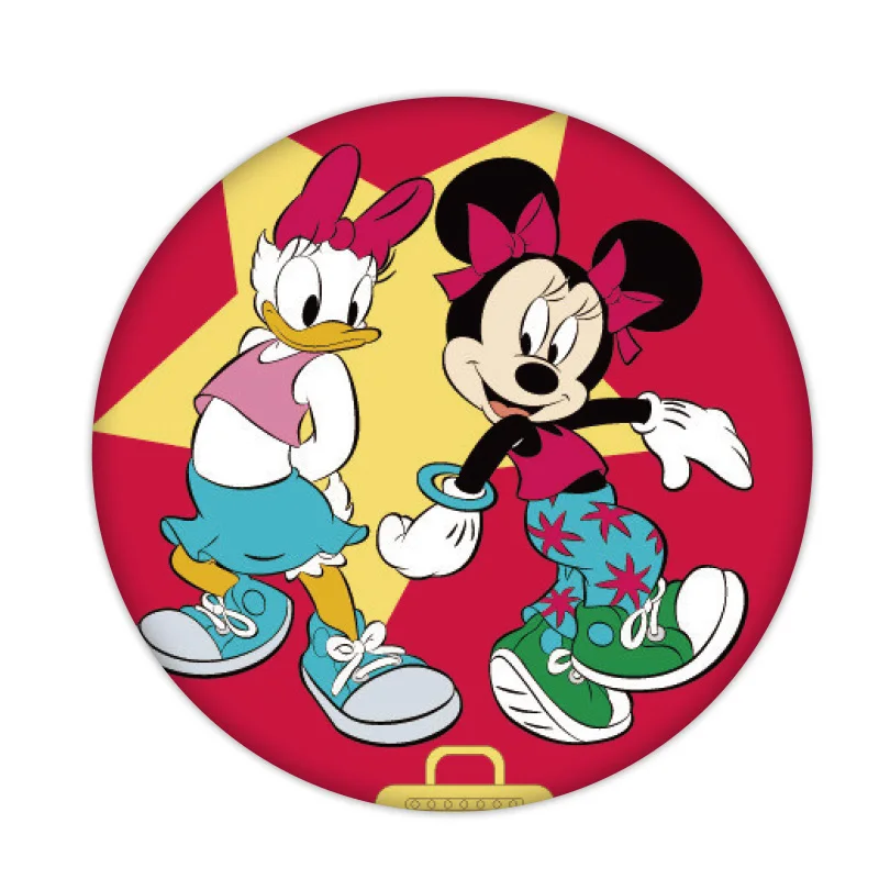 9PCS Wholesale Mix Stitch Monster Icon Brooches Plastic Animal Badges Lovely Pin Mickey Minnie Decoration On Clothes Kids Gifts
