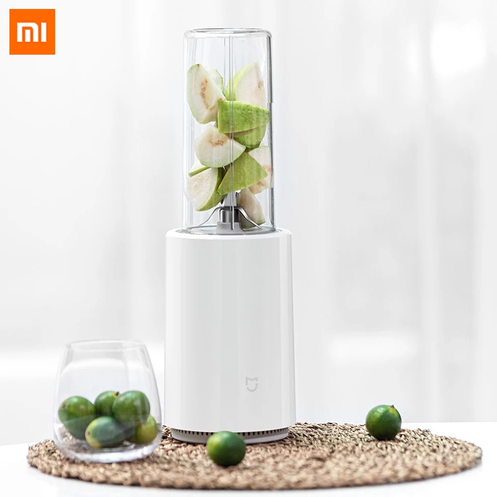 Xiaomi Mijia Electric Food Processor Kitchen Blender Sauce Fruit Vegetable Mixer Juicer 6 leaves Stir Heads Quick Juicing Home