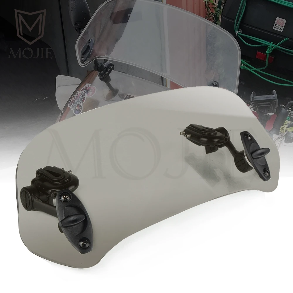 Motorcycle Windshield Extension Spoiler Windscreen Air Deflector