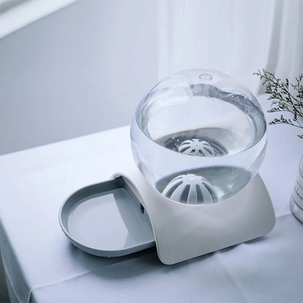 Домашние животные воды пузырьковый автоматический кошачий фонтан для собаки диспенсер для кошки большая Питьевая Чаша Кошка напиток 2.8L без электричества