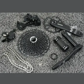 

SRAM SX 12 speed Groupset Kit DUB BB30 BB Trigger Shifter Derailleur X1 Crankset with pg1210 Cassette