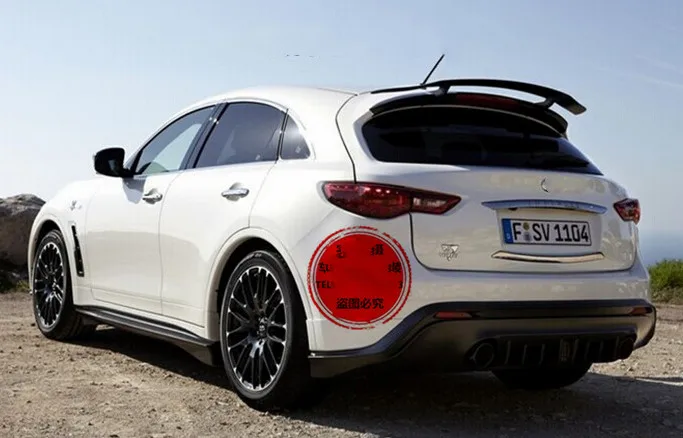 Для Infiniti FX35 FX37 Q70S спойлер высокое качество Материал FRP автомобиль заднего крыла