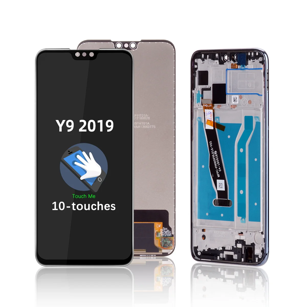 

Original Display For Huawei Y9 2019 LCD Display Screen Touch Digitizer Panel For Huawei Y9 2019 LCD Screen With Frame Replace