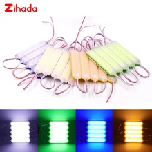 1 шт. 20 шт. 3 Вт COB 12 чипов светодиодный модуль освещения для знака 12 в 24 в водонепроницаемый IP67 супер яркий SMD СВЕТОДИОДНЫЙ модуль магазин баннер