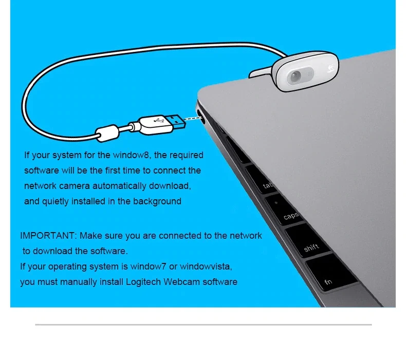 Webcam Logitech C270 HD