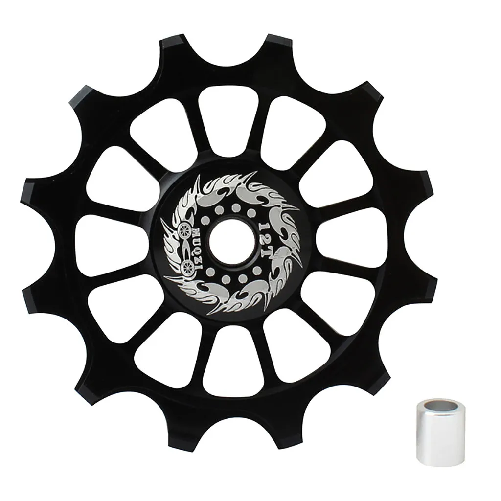 Велосипедное заднее колесико 12t с положительным и отрицательным зубом, керамическое колесо, Аксессуары для велосипеда, сменные компоненты для велоспорта# N