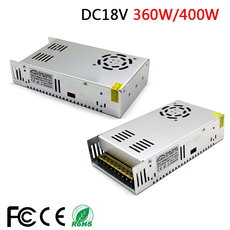 AC110V-220V до 18 в переключатель питания Драйвер адаптер светодиодные ленты светильник 50/60 Гц
