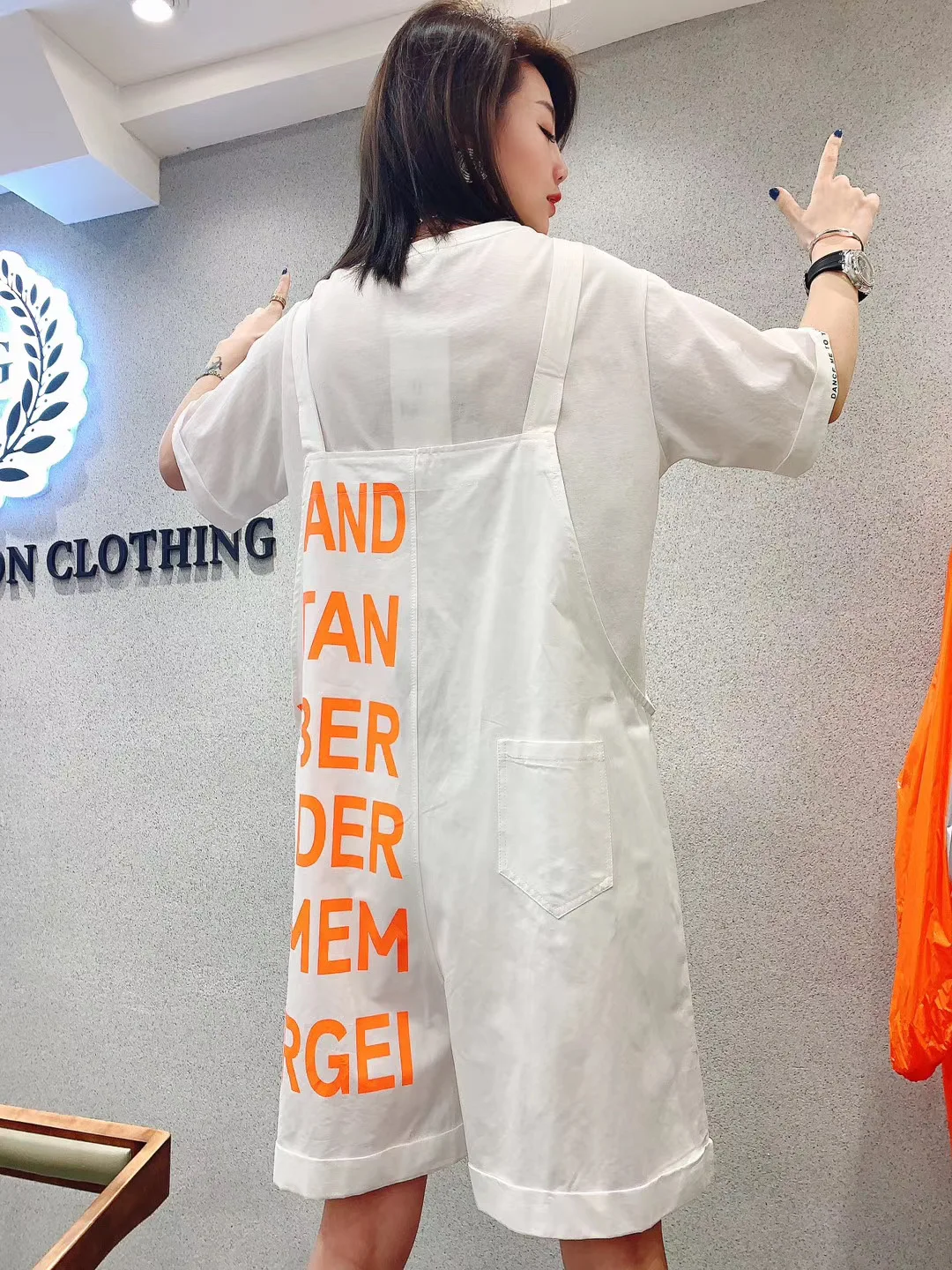 Summer shorts women new cartoon print hotpants oversized loose hip hop streetwear cotton short overalls letter booty shorts lady shorts