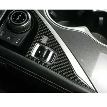 

Interior Panel Cover Trim For Infiniti Q50 Q60 2014-19 Carbon Fiber Black