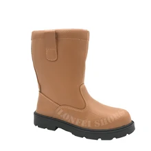 Высокие устойчивые к разбиванию/удару рабочие ботинки с защитой от холода, сохраняющие тепло, защитная обувь для мужчин и женщин, зимние уличные ботинки