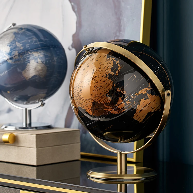 Retro World Map Globe 4 Retro World Map Globe 4